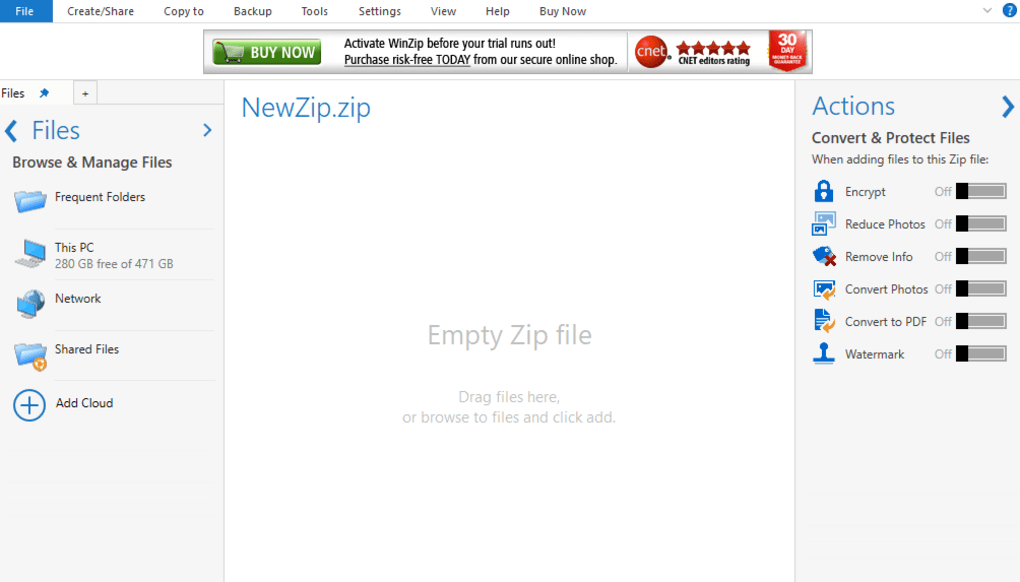 Winzip free download for windows 10 filehippo